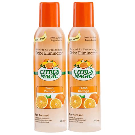 Banish Lingering Odors with Citrus Magic Air Freshener